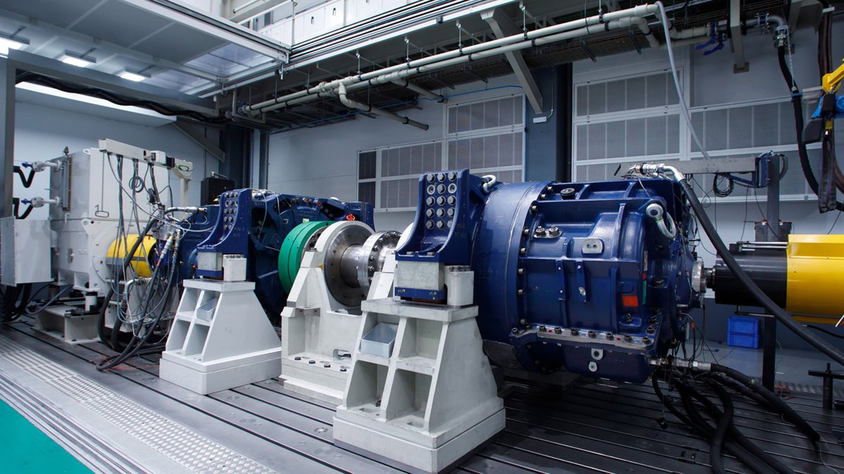 Gearbox de aerogenerador — inspección endoscópica y análisis de aceite