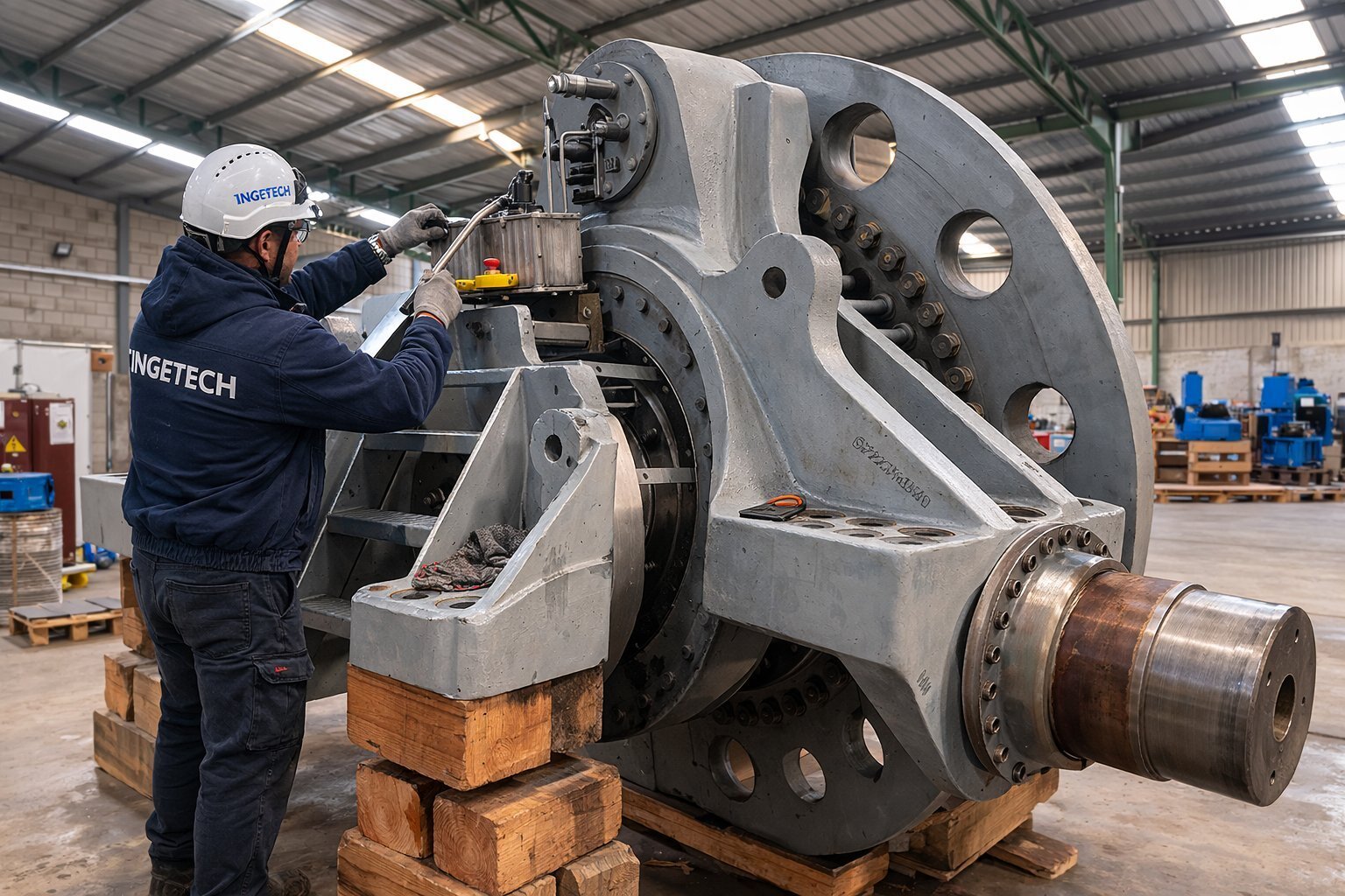 Taller mecánico — main bearing